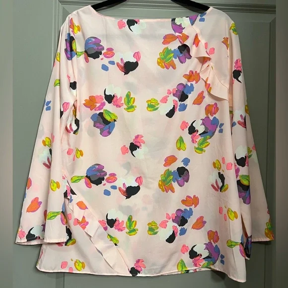 Banana Republic Floral Boatneck Blouse - Picture 6 of 10
